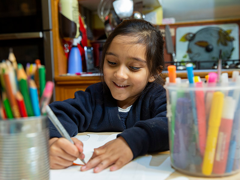 Home-start falkirk volunteer with kids